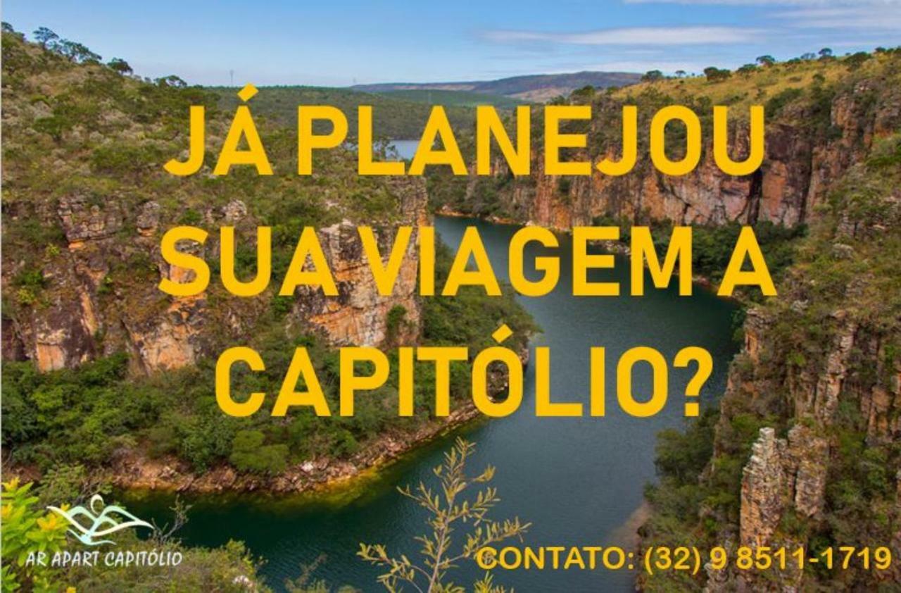 Aquares Residence - Apartamento Para Temporada Capitólio Dış mekan fotoğraf
